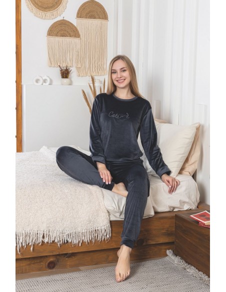 PIJAMA DAMA BAKI CATIFEA COD 815