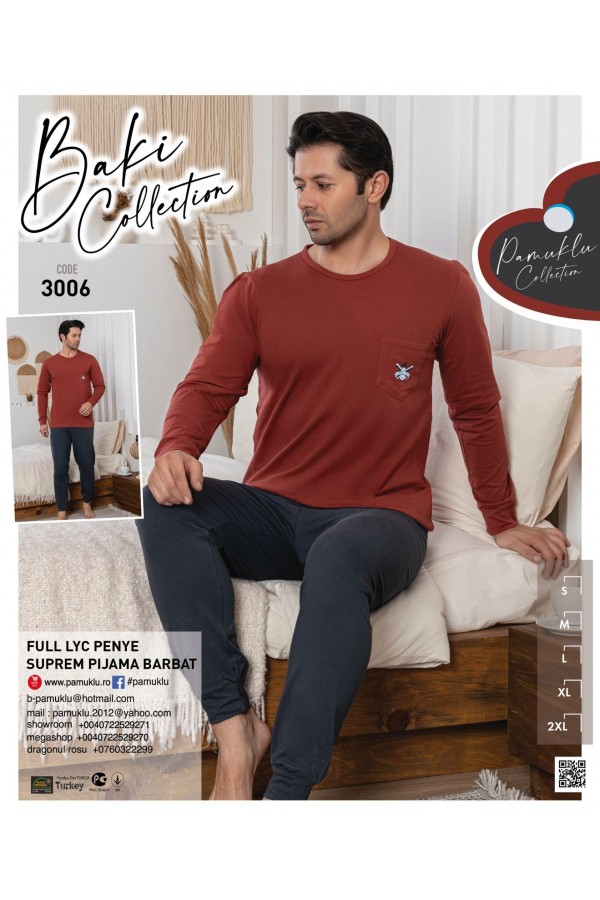 Pijamale Barbat Baki Licra 3006 2