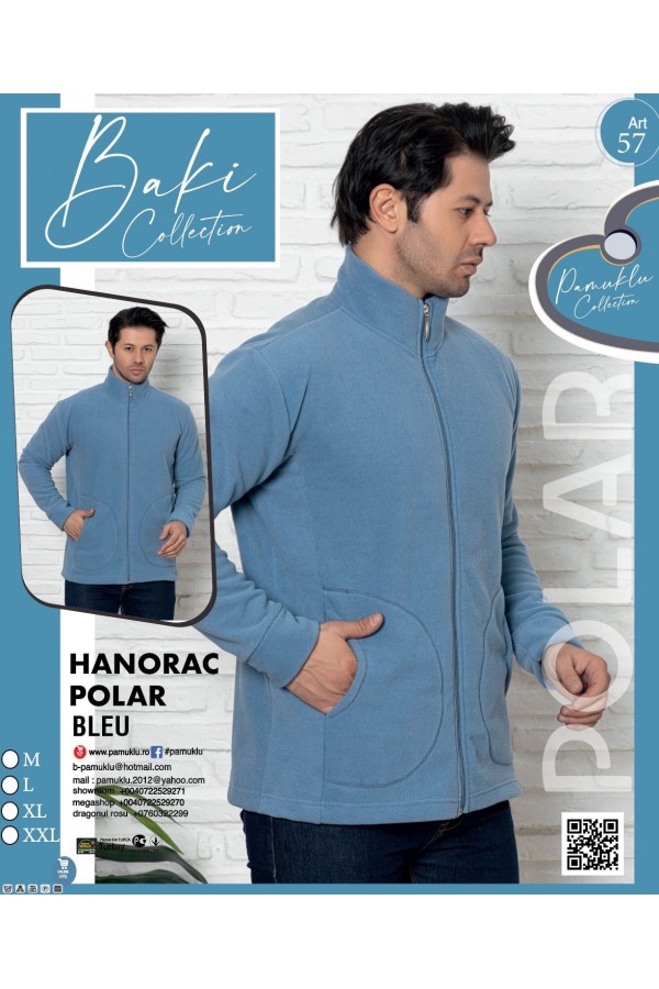 Hanorac Barbat Polar Bleu 57