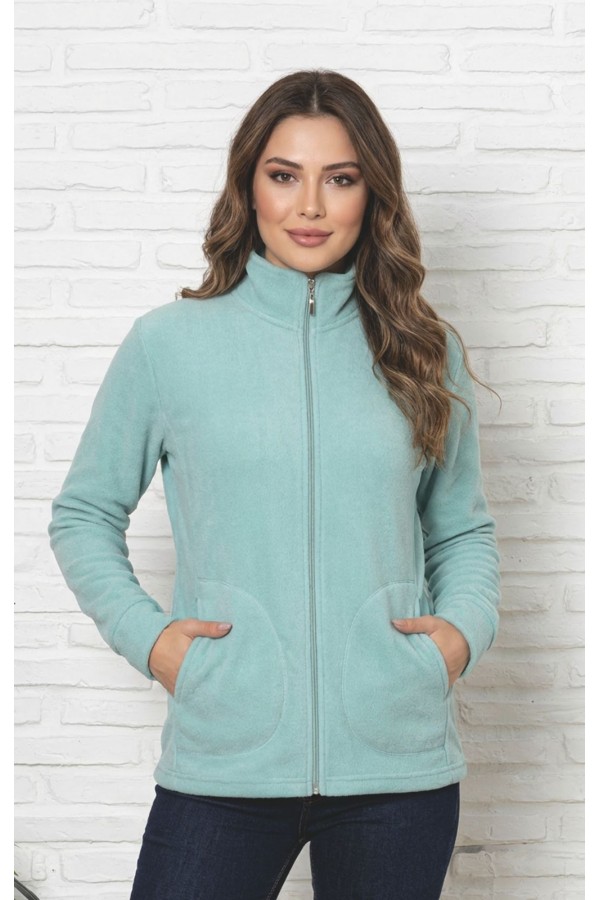 Hanorac Dama Polar Verde Mint