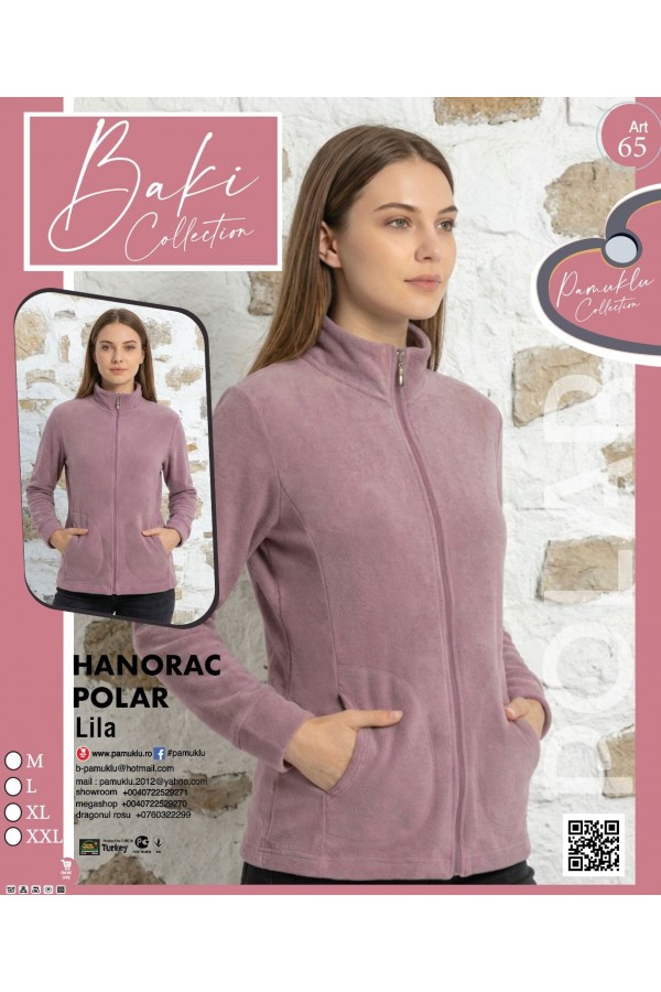 Hanorac Dama Polar Lila 65